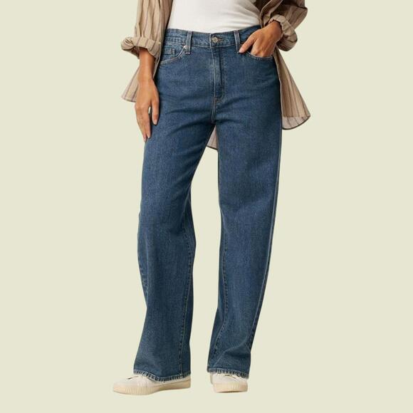 Levi's Other - LEVI Strauss Signature Womens Heritage Original Wide Leg Jeans, Blue Oddity, 12